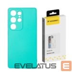 Back panel cover Wozinsky  Wozinsky Silicone Case flexible silicone for Samsung Galaxy S25 Ultra - green 