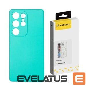 Nugarėlės dėklai Wozinsky  Wozinsky Silicone Case flexible silicone for Samsung Galaxy S25 Ultra - green 