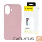 Back panel cover Wozinsky  Wozinsky Silicone Case Magsafe Magnetic Case for Samsung Galaxy S25 Ultra - Pink 