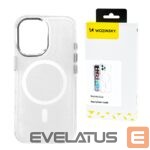 Aizmugurējais vāciņš Wozinsky  Wozinsky Glitter Case with Mag Safe for Samsung Galaxy S25+ - Clear with Glitter 