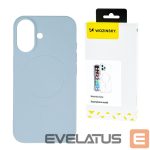 Back panel cover Wozinsky  Liquid Silicone Case MagSafe for Samsung Galaxy S25+ - Blue 