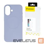 Back panel cover Wozinsky  Liquid Silicone Case MagSafe for Samsung Galaxy S25+ - Purple 