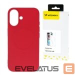 Aizmugurējais vāciņš Wozinsky  Liquid Silicone Case MagSafe for Samsung Galaxy S25+ - Red 