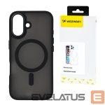 Back panel cover Wozinsky  Wozinsky Fashion Case MagSafe for Samsung Galaxy S25+ - black 