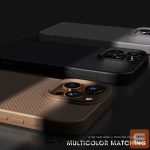 Back panel cover Wozinsky  Wozinsky Carbon Fiber Case with MagSafe for Samsung Galaxy S25+ - Brown 
