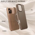 Aizmugurējais vāciņš Wozinsky  Wozinsky Carbon Fiber Case with MagSafe for Samsung Galaxy S25+ - Gray 