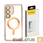 Back panel cover Wozinsky  Wozinsky Electroplated Case with Magsafe for Samsung Galaxy S25+ - Gold 