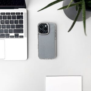 Aizmugurējais vāciņš Wozinsky  Wozinsky Glitter Case for Samsung Galaxy S25 - Clear with Glitter 