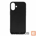 Tagakaaned Wozinsky  Liquid Silicone Case MagSafe for Samsung Galaxy S25 - Black 