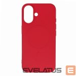Tagakaaned Wozinsky  Liquid Silicone Case MagSafe for Samsung Galaxy S25 - Red 