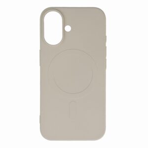 Aizmugurējais vāciņš Wozinsky  Liquid Silicone Case MagSafe for Samsung Galaxy S25 - Beige 