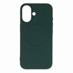 Tagakaaned Wozinsky  Liquid Silicone Case MagSafe for Samsung Galaxy S25 - Green 