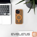 Back panel cover Wozinsky  Wozinsky Fashion Case MagSafe for Samsung Galaxy S25 - orange 