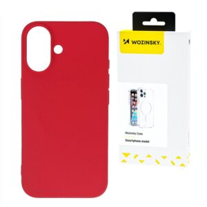Nugarėlės dėklai Wozinsky  Wozinsky Silicone Case for Samsung Galaxy S25 - Red 