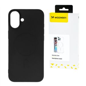 Nugarėlės dėklai Wozinsky  Wozinsky Silicone Case Magsafe Magnetic Case for Samsung Galaxy S25 - Black 