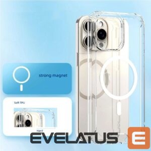 Aizmugurējais vāciņš Wozinsky  Wozinsky Clear Corner Case MagSafe for Samsung Galaxy S25 - Clear 