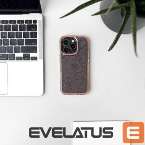 Aizmugurējais vāciņš Wozinsky  Wozinsky Glitter Case for Samsung Galaxy S24 FE - Pink with Glitter 