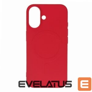 Nugarėlės dėklai Wozinsky  Wozinsky Liquid Silicone Case MagSafe for Samsung Galaxy S24 FE - red 