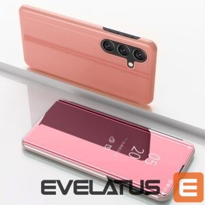 Aizmugurējais vāciņš Hurtel  Clear View Case for Samsung Galaxy A26 Cover with Flip - Pink 