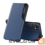 Tagakaaned Hurtel  Eco Leather View Case elegant case with flap and stand function for Samsung Galaxy A26 - blue 