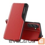 Чехол на заднюю панель Hurtel  Eco Leather View Case elegant case with flap and stand function for Samsung Galaxy A26 - red 