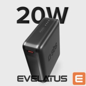 Ārējais akumulators SBS  Powerbank SBS TEBB10000HDPD20K 10000 mAh with Power Delivery - black 