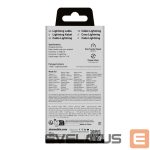 Kabelis SBS  SBS TECABLEUSBIP589K USB-A - Lightning Cable 1m MFi Certified - Black 