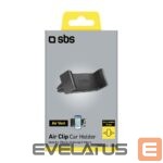 Auto turētājs SBS  SBS TESUPAIRCLIP smartphone holder for air vent - black 