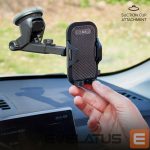 Auto holder SBS  SBS TEHWSUPWIND smartphone holder telescopic with suction cup - black 