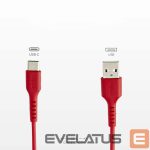 Cable SBS  SBS TECABLEMICROC15R USB-A - USB-C Cable 1.5m - Red 