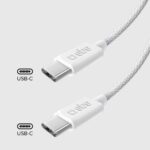Cable SBS  SBS TECABLETISSUETCCG USB-C - USB-C 1.5m 60W braided cable - gray 