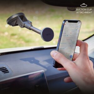 Авто держатель SBS  SBS TESUPMAGEXT Telescopic Smartphone Holder Compatible with MagSafe - Black 