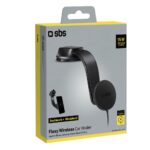 Dokkimisjaamad SBS  Smartphone holder with inductive charger SBS TESUPPMAG15W2115W compatible with MagSafe - black 