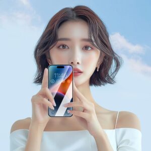 Apsauginiai stiklai Joyroom  Joyroom JR-MAR0317 tempered glass with anti-reflective coating for iPhone 15 Plus/16 Plus 