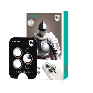 Aizsargstikls Joyroom  Joyroom JR-MFY0262 protective glass for iPhone 16 Pro/16 Pro Max lenses - titanium 