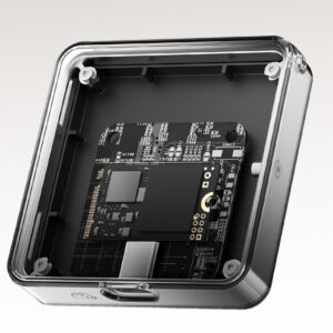 Cita datorprece Orico  Orico AP30-G2 M.2 NVME Magnetic Disk Drive Bay MagSafe USB-C 3.2 - Black 