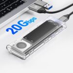 Cita datorprece Orico  Orico TCM2-C3 M.2 NVME to USB-C 10Gb/s Disk Drive - Black 