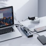 Adapteris Orico  Orico BT2U3-13AB Hub 13x USB-A 3.0 with switches - gray 