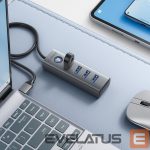 Converter Orico  Black \ 4 ports 