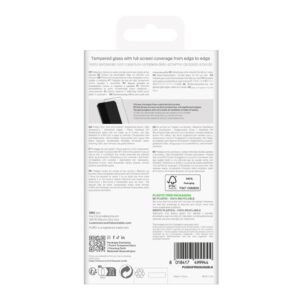 Kaitseklaasid Puro  Puro Frame Tempered Glass with Black Frame for Samsung Galaxy S25 Ultra 