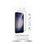 Защитное стекло Puro  Puro Frame Tempered Glass with Black Frame for Samsung Galaxy S25 / S24 
