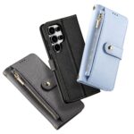 Tagakaaned Dux Ducis  Dux Ducis Lawa Leather Case for Samsung Galaxy S25 Ultra with Detachable Magnetic Wallet - Blue 
