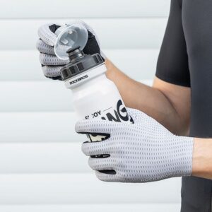 Bicycle accessory Rockbros  Rockbros Breathable Full Finger Cycling Gloves, Size: XXL - Gray 