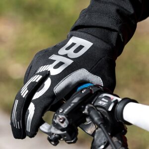 Jalgratta tarvik Rockbros  Rockbros cycling gloves, insulated, long, size: L - black and gray 