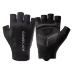 Bicycle accessory Rockbros  Rockbros cycling gloves spring/summer/autumn, short fingers, size: L - black 
