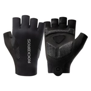 Jalgratta tarvik Rockbros  Rockbros cycling gloves spring/summer/autumn, short fingers, size: S - black 