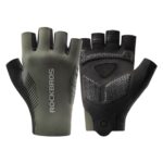 Piederums velosipēdiem Rockbros  Rockbros cycling gloves spring/summer/autumn, short fingers, size: M - green 