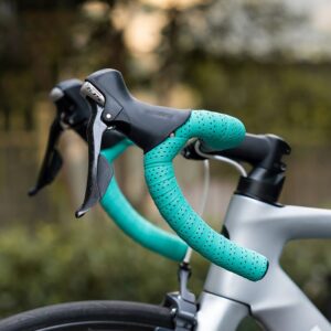 Bicycle accessory Rockbros  Rockbros PU Handlebar Tape "Velour" Pattern - Grey 
