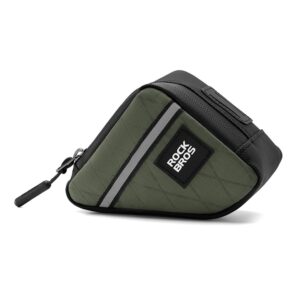 Dviračio priedas Rockbros  Rockbros Triangle Bike Frame Bag 0.25L - Green 