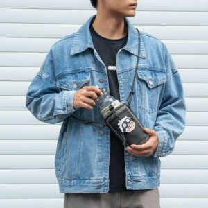 Jalgratta tarvik Rockbros  Rockbros Travel Bottle Bag with Shoulder Strap 1l - Green 